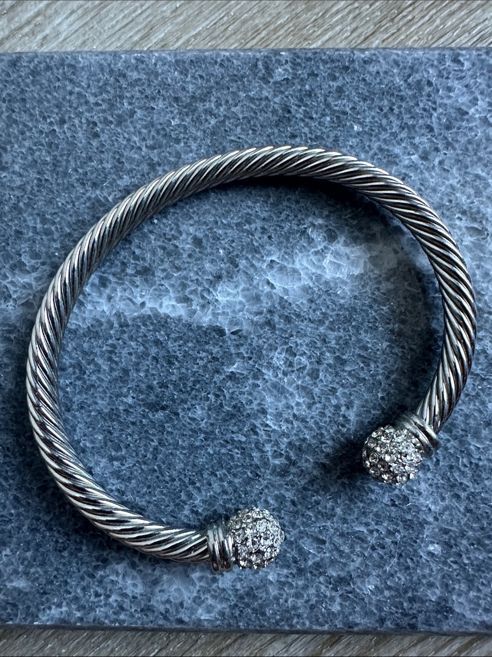 Silver bangle